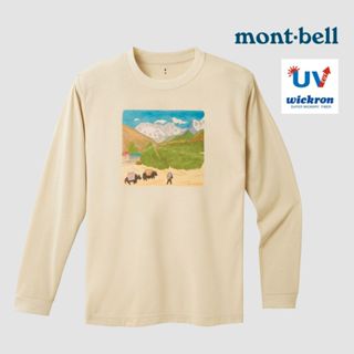 【Mont-bell 日本】WICKRON T-shirt 長袖排汗衣 圓領長袖T恤 喜馬拉雅山麓 #1114767