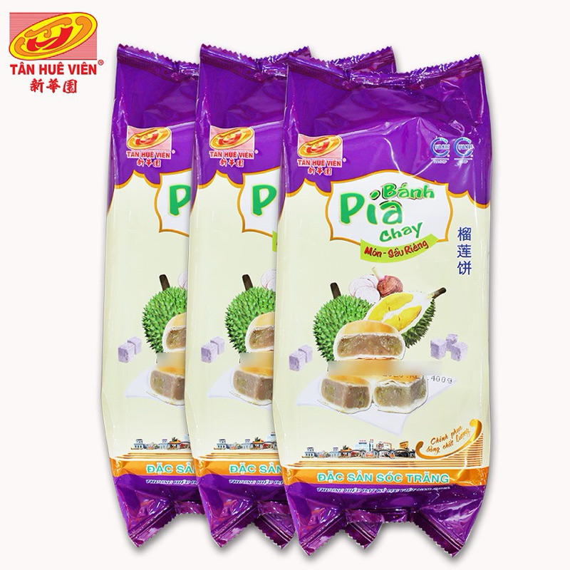 24h發貨越南🇻🇳 齋 新華園 Pia素食榴槤餅 榴槤 過年送禮 中秋節🥮