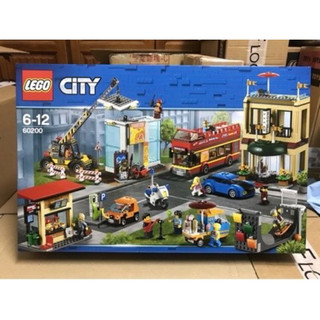 樂高 LEGO 60200 City 城市系列 首都 城市廣場 市集 遊覽車