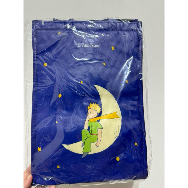 小王子 星月 保冷袋藍色