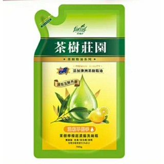 茶樹莊園茶樹 檸檬超濃縮 洗碗精 補充包700g/入