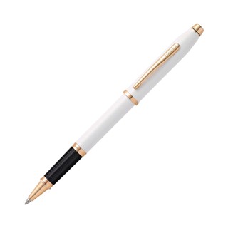 CROSS高仕 CenturyII世紀II珍珠白金夾鋼珠筆 贈筆芯手提袋