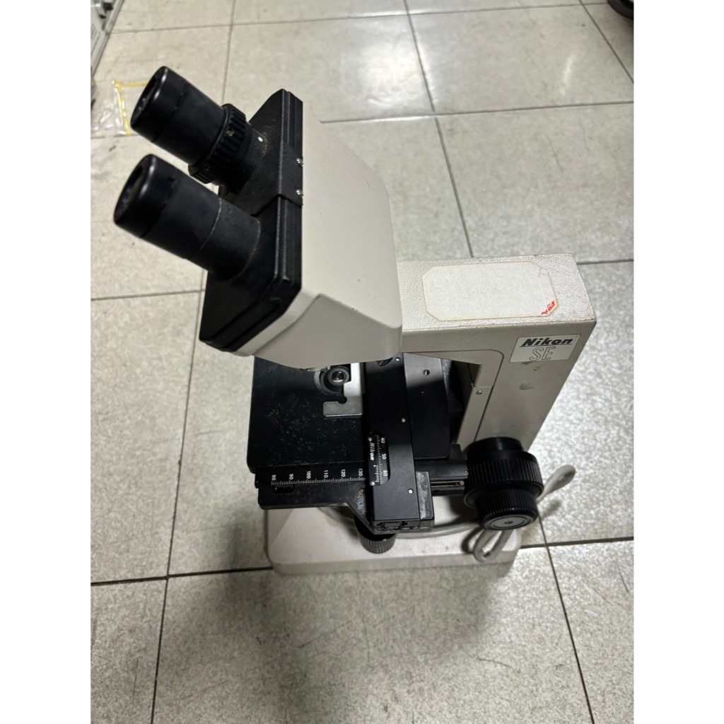【幸福七號倉】零件機//Nikon SE系列顯微鏡 (無物鏡)