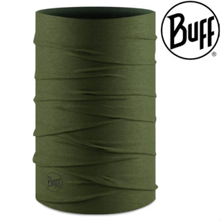 Buff coolnet uv+ 抗UV頭巾/防曬頭巾 119328-846 素色軍綠