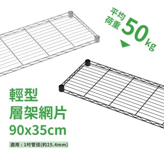 鐵架配件~層架專用輕型網片-90x35(電鍍色/黑色)-耐重50kg》鐵網/鐵片/收納/波浪架/置物架/鍍鉻架/鐵力士架