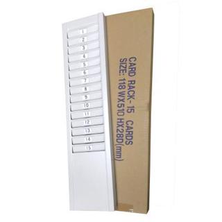 15人份鐵製打卡鐘卡架(卡匣)//大卡專用※含稅※