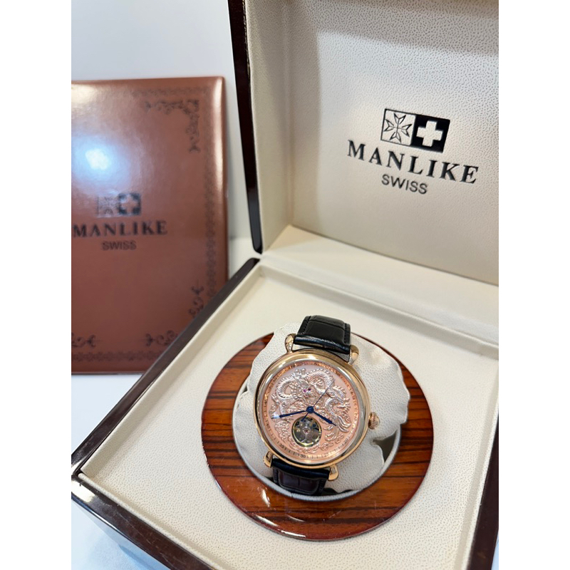 官方專櫃正品【Manlike 曼莉萊克】高階機械手錶M68328原價$44800