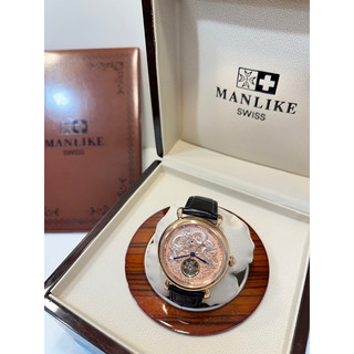 官方專櫃正品【Manlike 曼莉萊克】高階機械手錶M68328原價$44800