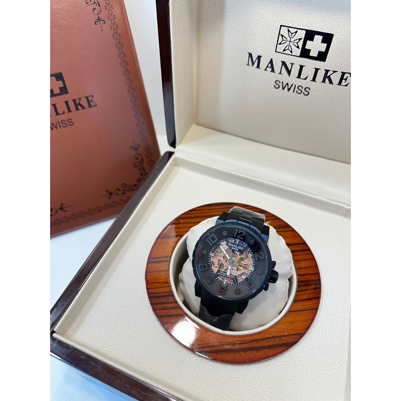 官方專櫃正品【Manlike 曼莉萊克】高階機械手錶M71632A原價68800