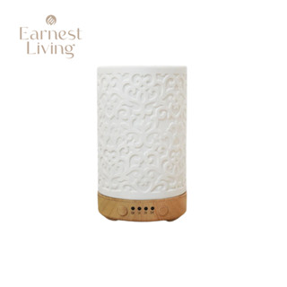【Earnest Living】 經典陶瓷香氛水氧機 加濕器 薰香機 香氛機 精油燈 擴香機 送禮 母親節