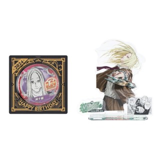 【現貨】SAKAMOTO DAYS 坂本日常 JUMP SHOP 神神廻 生日 徽章 立牌