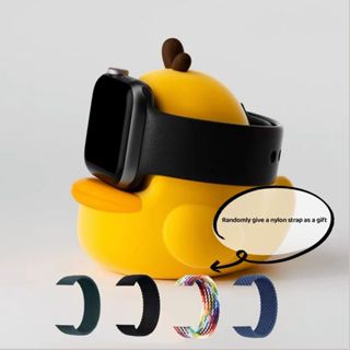 手錶Ultra支架 充電底座 小黃鴨支架 適用與蘋果 iwatch S8Ultra Apple Watch 10 9代