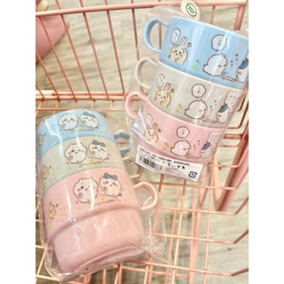 ☆新品現貨區2411☆✨日本空運來臺✨💎CT搶先賣商品💎日本製 吉伊卡娃 chiikawa 可疊收 附把手 水杯 3入組