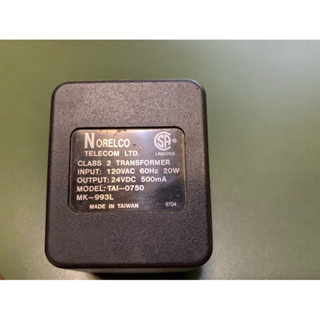 線性電源供應器 變壓器 輸出： 24VDC 500mA 有安規