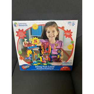5y+ 全新 美國 Learning Resources轉轉齒輪建構系列 超級遊樂園 積木玩具 立體結構 益智 桌遊