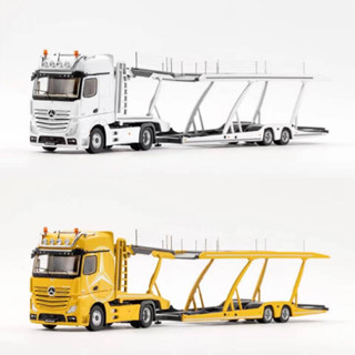 TSAI模型車販賣鋪 現貨賣場 1/64 Mercedes Benz Actros 雙層運輸車