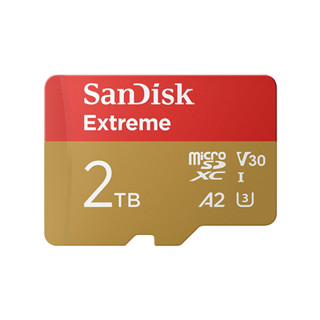 SanDisk 2TB Extreme A2 V3 UHS-I U3 microSDXC 記憶卡 Gopro 安卓適用