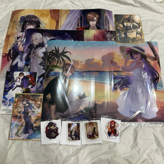 Unnamed Memory 無名記憶 抽獎堂 日本限定 塑膠海報 吊飾 色紙