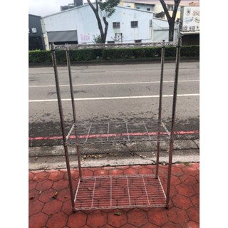 【全省二手貨 總店】二手傢俱*三層波浪架 鐵力士架 三尺波浪架 鐵架 置物架 收納架 二手傢俱買賣