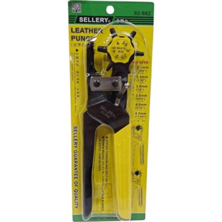 【小品五金百貨】含稅 臺灣現貨-舍樂力 皮帶打孔器 92-882 打洞器 6孔打洞機 皮條打洞器 皮革打洞器