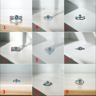 ★老張精品★【天然濃豔藍寶石戒指.S925銀臺】剛玉/藍寶石/Sapphire