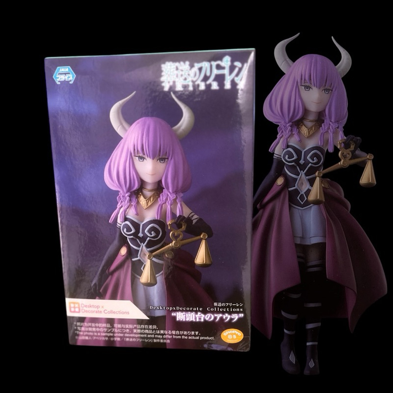 正版現貨 葬送的芙莉蓮 SEGA 斷頭台 阿烏拉 Desktop×Decorate 公仔