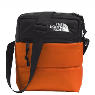 JASON DR免運The North Face Nuptse 斜揹包 橘黑NF0A81BV5PO