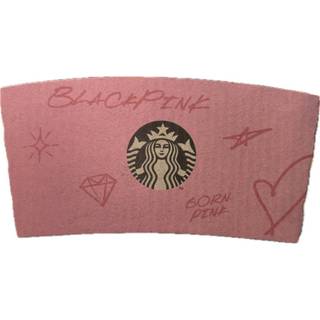 全新正貨Black Pink & Starbucks星巴克 聯名杯套/咖啡杯套(13個)