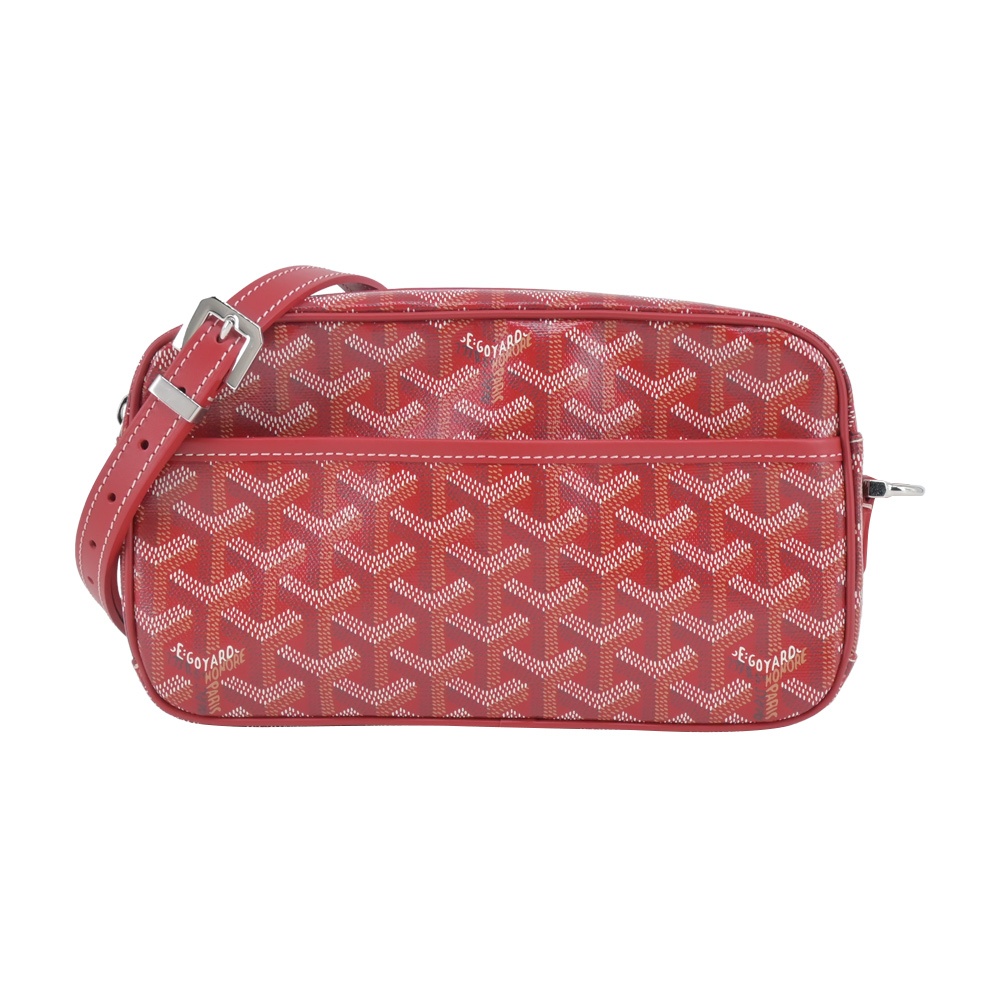 GOYARD CAPVERT 塗料帆布相機包-小/紅｜100%原廠真品｜JS Maxx官方旗艦館