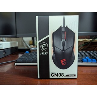 MSI 微星 VIGOR GK30 電競鍵盤 有線鍵盤 防潑水 類機械軸 Clutch GM08 電競滑鼠 滑鼠 砝碼
