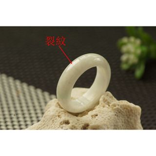 特價U3724玉戒指❀14#瑕疵品 翡翠玉A貨水潤淡紫寬版戒圈指環戒子【緬甸玉翠軒】玉首飾品 男女款式 尾戒