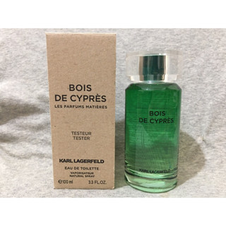 Karl Lagerfeld Bois de Cypres 冷香絲柏男性淡香水tester 100ml