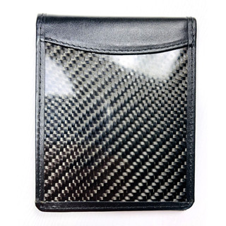 真卡夢 真碳纖維 Real Carbon Fiber Wallet 男用真牛皮流行皮夾可放 9張卡高品質