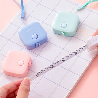 便攜式迷你捲尺 1.5M 伸縮捲尺 隨身捲尺 小皮尺 雙面捲尺 小捲尺 皮尺 量尺【JA429】99750走走去旅行