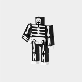 Areaware Cubebot酷比人變形機器人公仔/ 迷你/ 骷髏人/ 限定款 eslite誠品