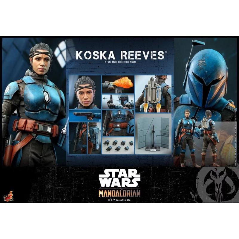 ⭕️24H出貨⭕️Hot Toys TMS069 星際大戰 曼達洛人 科斯卡 李維 Koska 非 Tms035