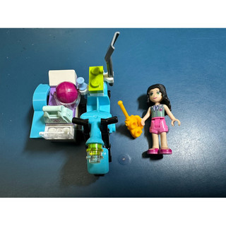 ®️樂高 LEGO ⚠️二手 41032 單售 機車+人偶 friends 好朋友系列 森林急救摩托車 二手