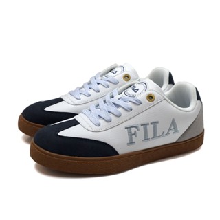 FILA Emblem 復古德訓鞋 板鞋 男款 白灰/藍 1-C942Y-133 no397