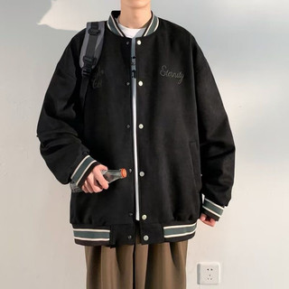 {Monday}棒球外套 男 oversize 美式棒球外套