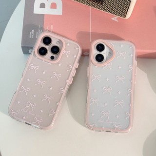 日日｜適用 IPhone 17 Pro 防摔 手機殼 二合一 防摔 蝴蝶結 i15 Pro Max 14Pro 13