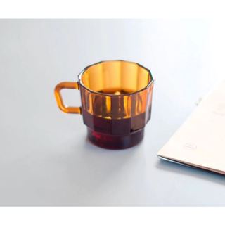 【HMM】W Glass 玻璃杯-琥珀色《有點厲害日韓代購》玻璃杯 飲料杯 馬克杯 咖啡杯 果汁杯 茶杯