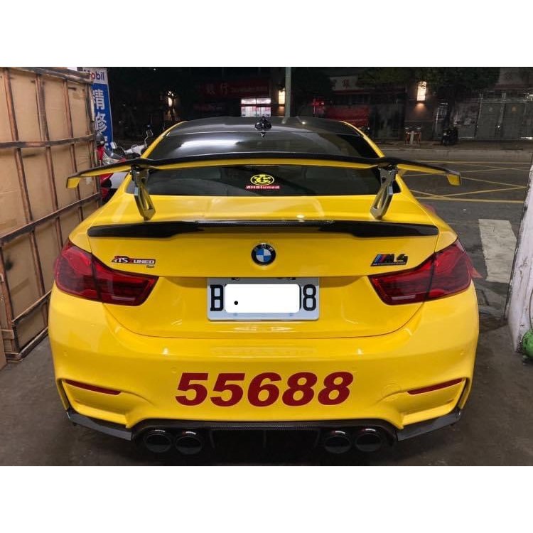 寶馬 BMW F82 GTSV款碳纖維尾翼 M4碳纖維尾翼 M4戰鬥尾翼 M4碳纖戰鬥尾翼 F82尾翼