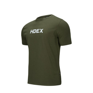 【HDEX】Main Logo Air Muscle Fit 短袖合身運動上衣 卡其色