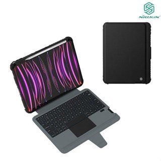 NILLKIN Apple iPad 10.9 (2022/10代) 悍能鍵盤保護套(悍靈磁吸背光版) 實體鍵盤套 藍芽