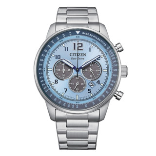 「聊聊甜甜價」🍬CITIZEN 星辰 Chronograph 希望之藍限定款光動能碼錶計時腕錶 CA4500-83M