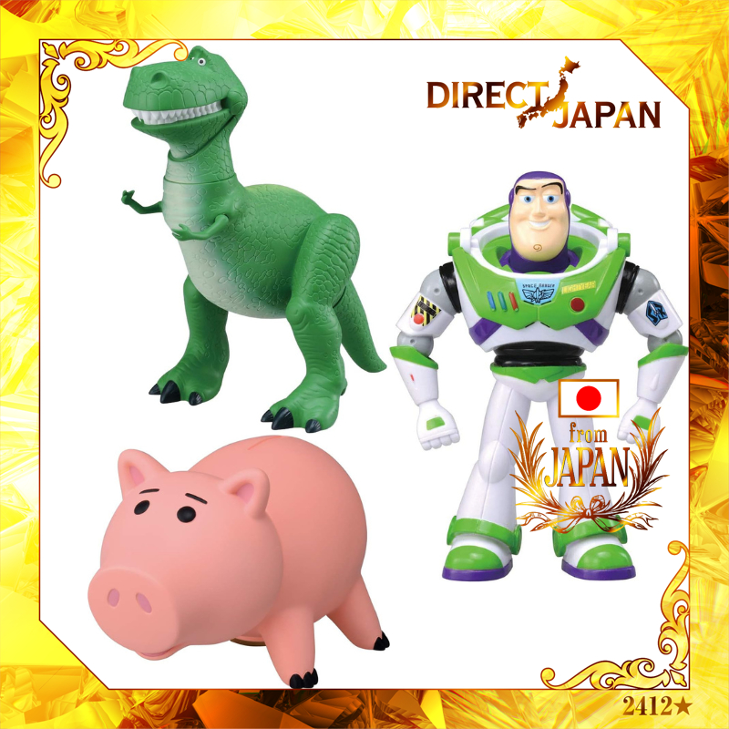 [TAKARA TOMY] 玩具總動員 4 英語和日語！ （巴斯光年）（雷克斯）（哈姆）會說話的朋友