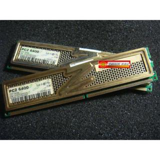美商 OCZ DDR2 800 2G PC2-6400 DDRII 支援雙通道 桌上型專用 記憶體