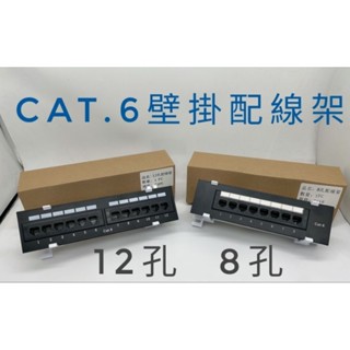 <整組>網路Panel 跳線面板 網路插座 壁掛式panel 壁掛面板 Cat.6資訊插座 資訊面板 配線架 12孔面板