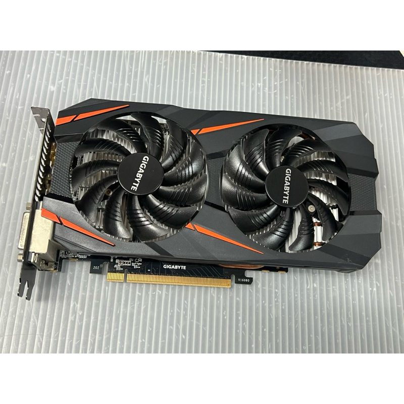 電腦雜貨店～技嘉GV-N1060WF2OC-3GD GTX1060顯示卡 二手良品 $1500