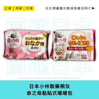 蘭運日本~小林製藥 桐灰 命之母 暖暖包(貼式)-10入
